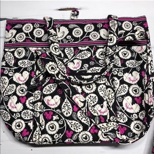 Vera Bradley DISNEY Large Vera Tote Bag